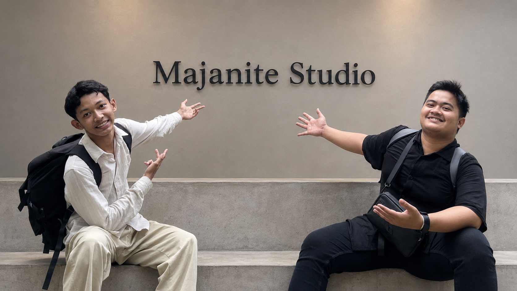 Majanite Studio team working together